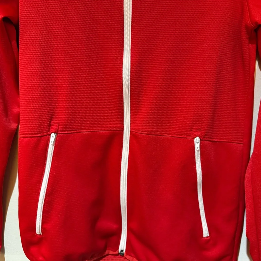 NWOT Nike Dri-Fit Red and White Sports Jacket - Picture 2 of 8